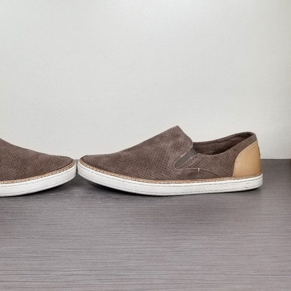 UGG Adley Slip-On Sneaker, Taupe Suede, Womens Size 9 M / 40 - Picture 7 of 10